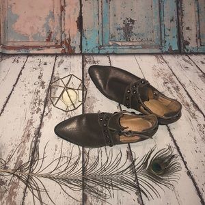 Corso Como Doon Ankle Boot, metallic, size 7.5